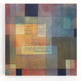 Modern Wall Art - Abstract Geometric Architecture in Warm Tones