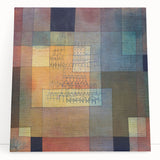 Modern Wall Art - Abstract Geometric Architecture in Warm Tones
