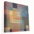 Modern Wall Art - Abstract Geometric Architecture in Warm Tones