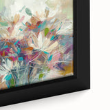 Abstract Floral Harmony - Modern Living Room Wall Art