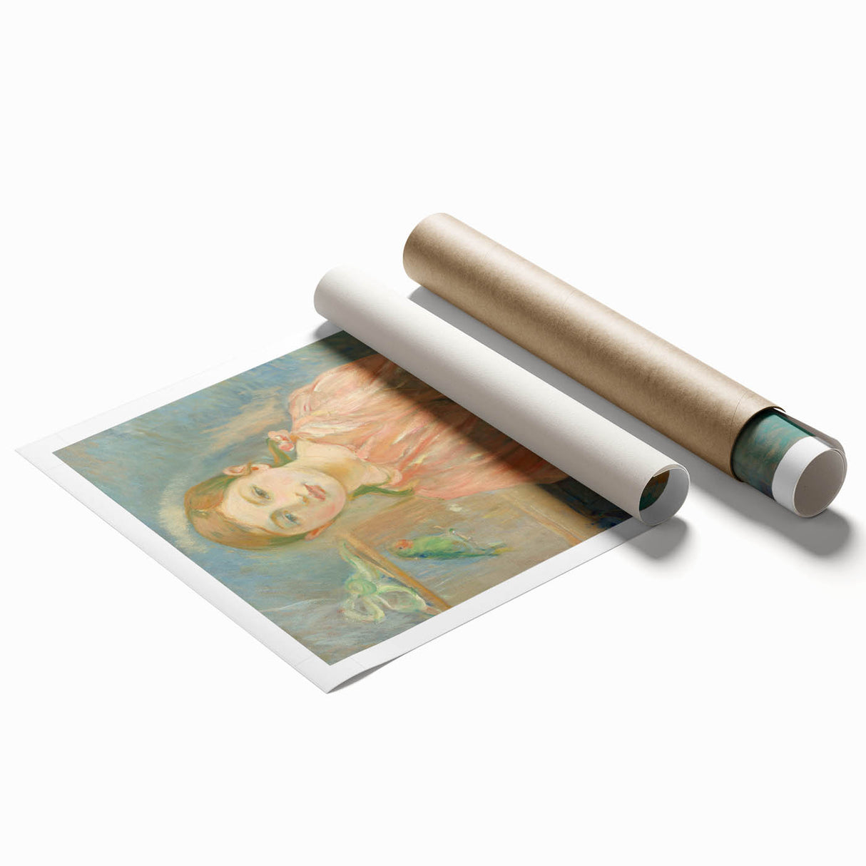 Impressionist Portrait Art - Morisot's "The Artist's Daughter