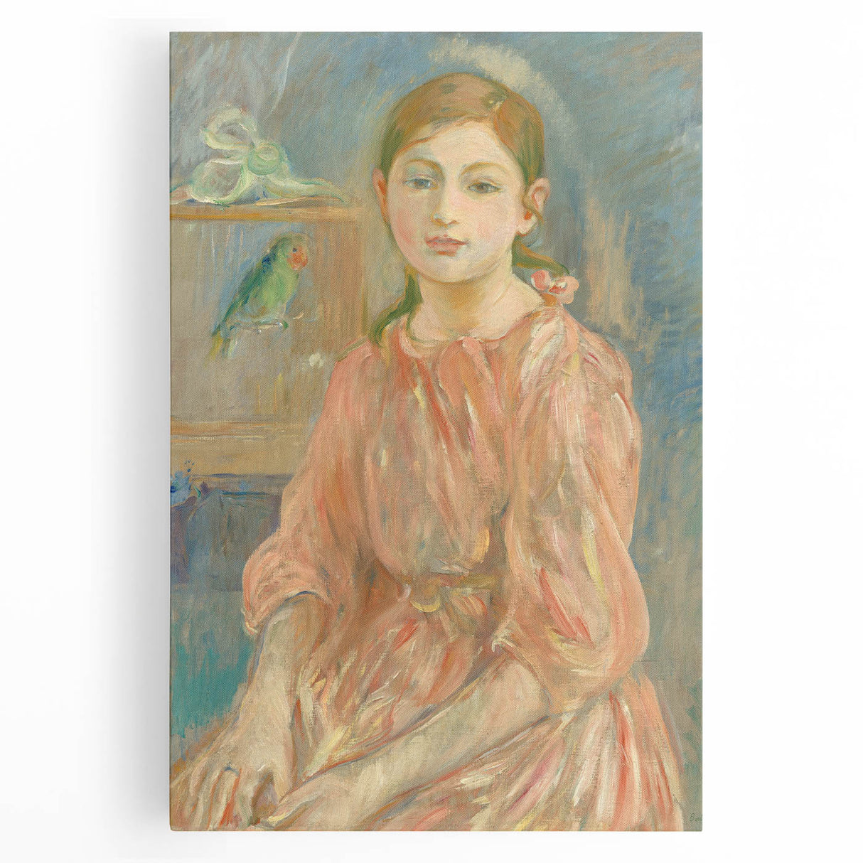 Impressionist Portrait Art - Morisot's "The Artist's Daughter