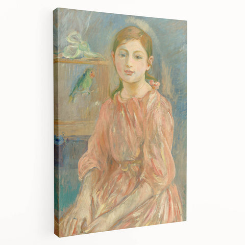 Impressionist Portrait Art - Morisot's "The Artist's Daughter