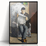 Impressionist Portrait Art - Cézanne's "The Artist's Father" Print
