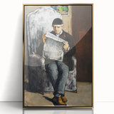 Impressionist Portrait Art - Cézanne's "The Artist's Father" Print