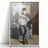 Impressionist Portrait Art - Cézanne's "The Artist's Father" Print