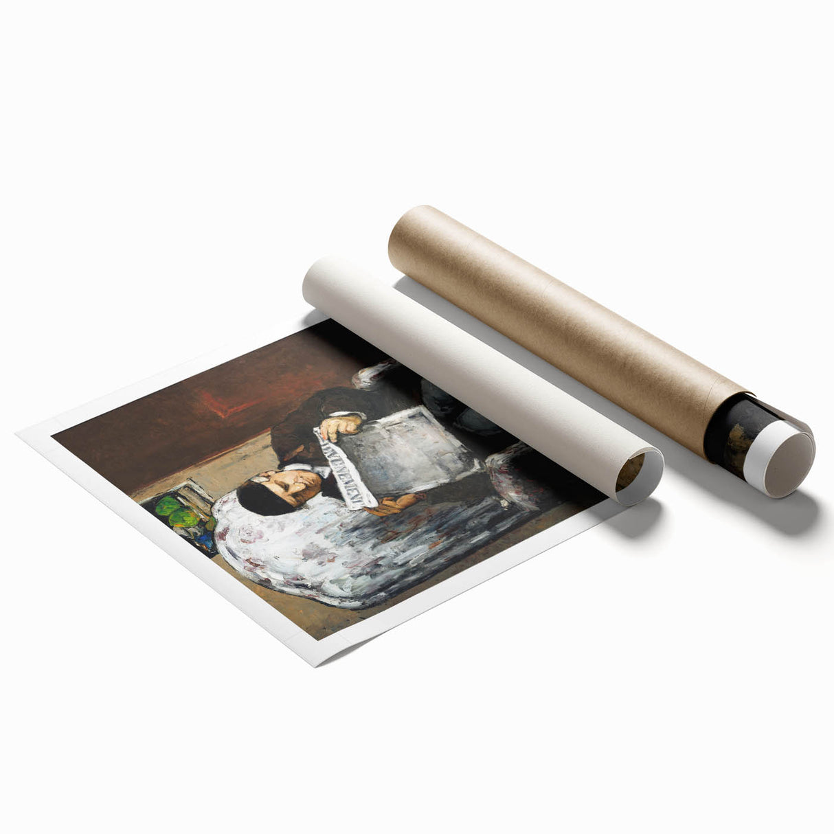 Impressionist Portrait Art - Cézanne's "The Artist's Father" Print