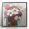 Elegant Floral Bouquet - Modern Living Room Wall Art