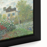Artist's Garden in Argenteuil: Monet's Impressionist Floral Wall Art