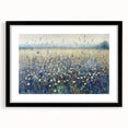 Tranquil Wildflower Field - Modern Living Room Wall Art