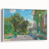Artist's House at Argenteuil: Monet's Impressionist Garden Wall Art