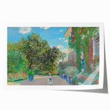 Artist's House at Argenteuil: Monet's Impressionist Garden Wall Art