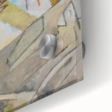 Modern Wall Art - Abstract Expressionist Composition with Bold Colors