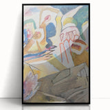 Modern Wall Art - Abstract Expressionist Composition with Bold Colors