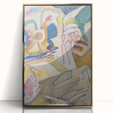 Modern Wall Art - Abstract Expressionist Composition with Bold Colors