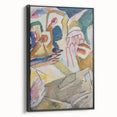 Modern Wall Art - Abstract Expressionist Composition with Bold Colors