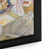 Modern Wall Art - Abstract Expressionist Composition with Bold Colors