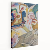 Modern Wall Art - Abstract Expressionist Composition with Bold Colors