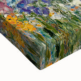 Vibrant Wildflower Field - Modern Living Room Wall Art