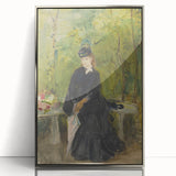 Impressionist Portrait Art - Morisot's "The Artist's Sister in a Park