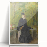 Impressionist Portrait Art - Morisot's "The Artist's Sister in a Park