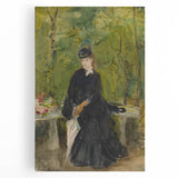 Impressionist Portrait Art - Morisot's "The Artist's Sister in a Park