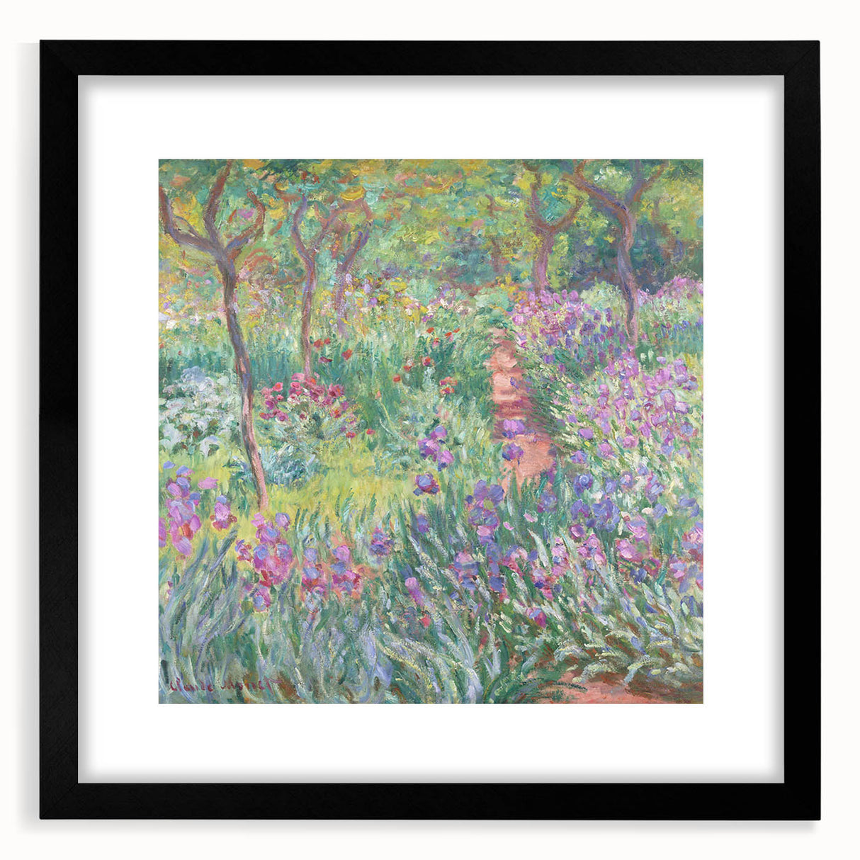 Claude Monet Prints - Impressionist Garden Landscape Wall Art