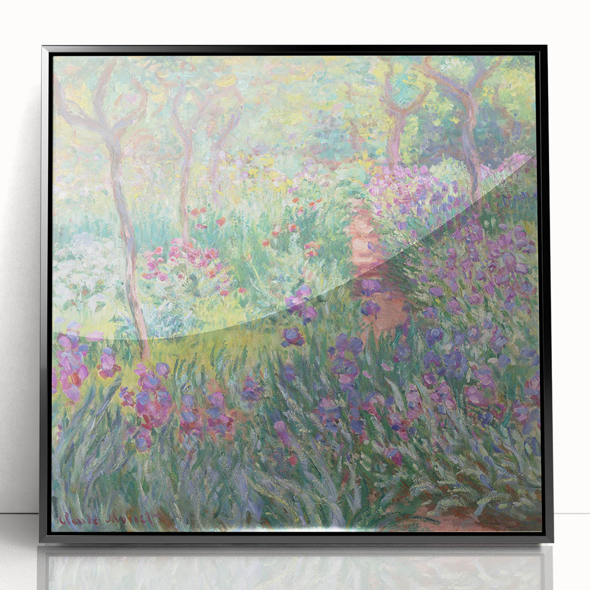 Claude Monet Prints - Impressionist Garden Landscape Wall Art