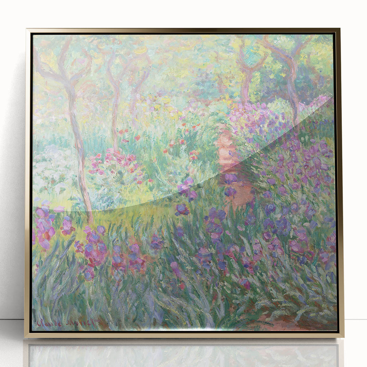 Claude Monet Prints - Impressionist Garden Landscape Wall Art