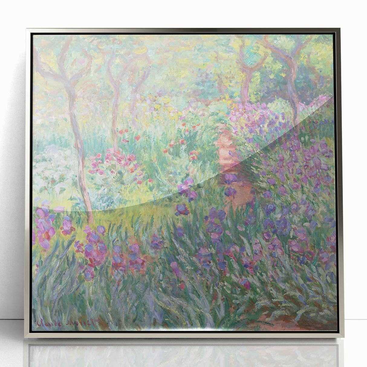 Claude Monet Prints - Impressionist Garden Landscape Wall Art