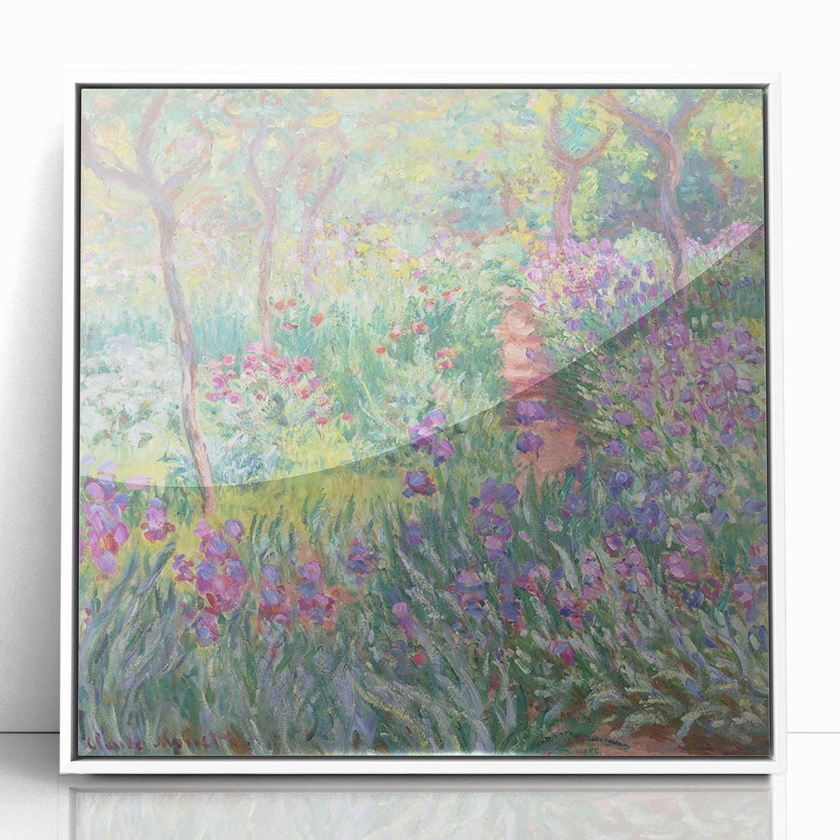 Claude Monet Prints - Impressionist Garden Landscape Wall Art