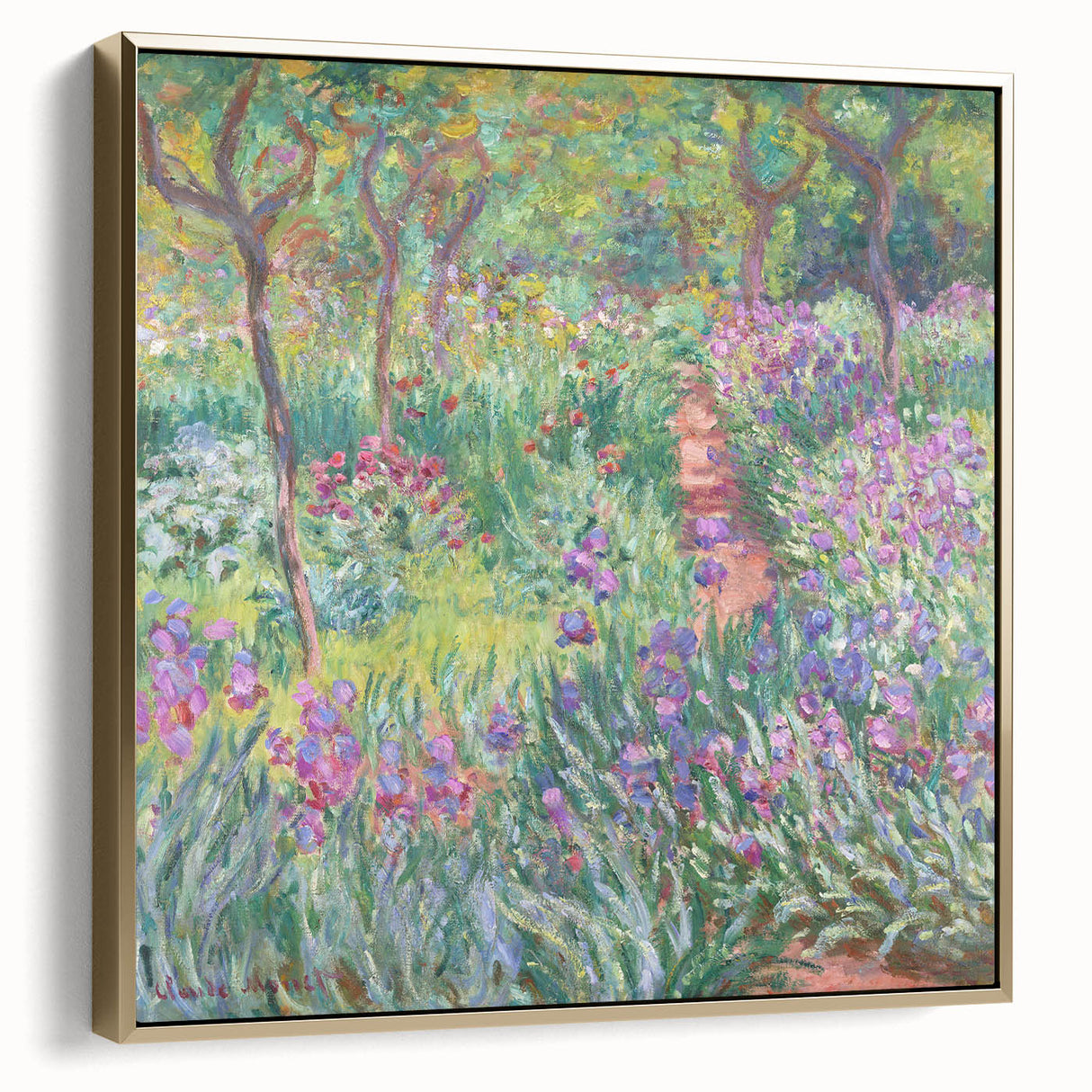 Claude Monet Prints - Impressionist Garden Landscape Wall Art
