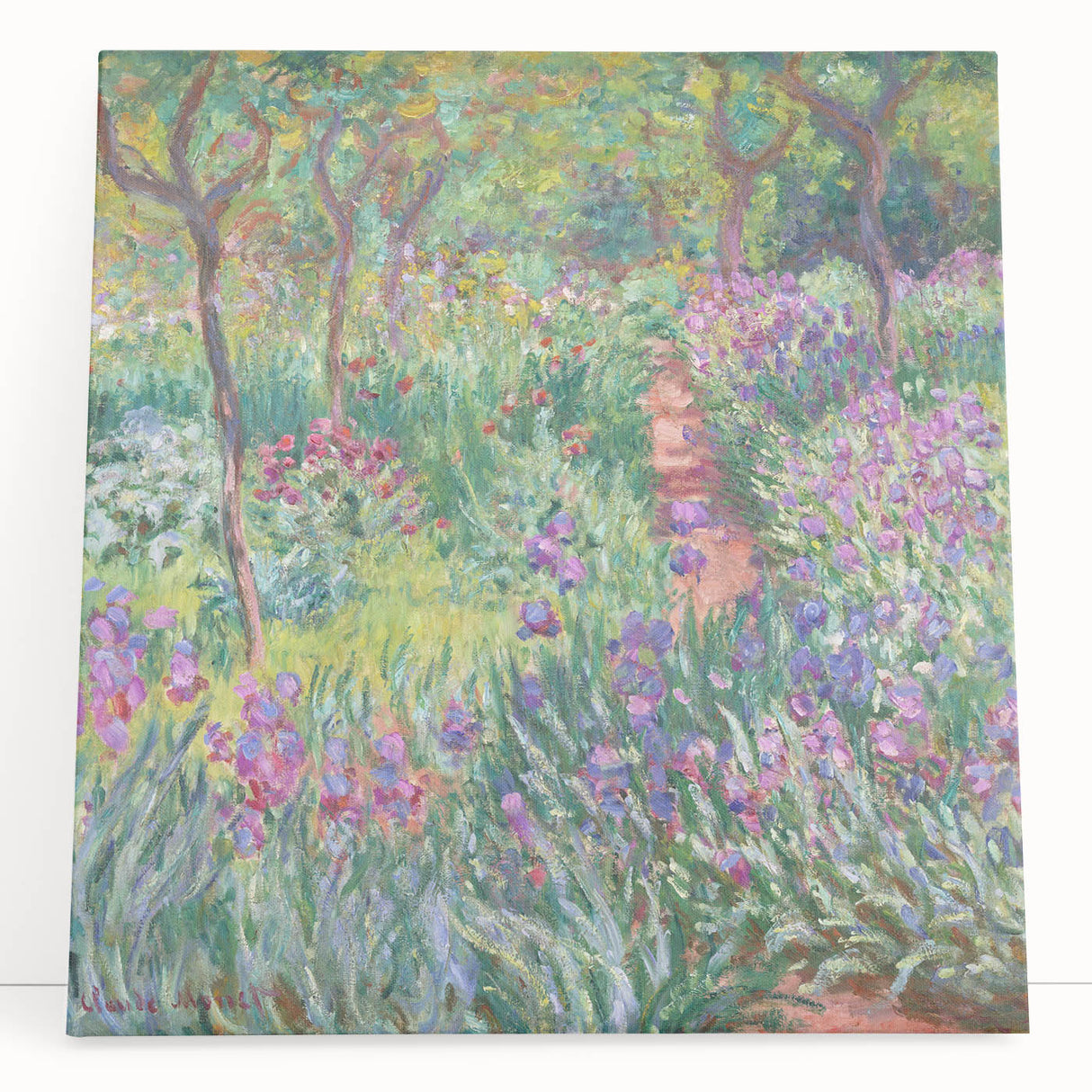 Claude Monet Prints - Impressionist Garden Landscape Wall Art