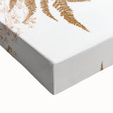 Floral Typography Art Print – Inspirational Quote on Canvas