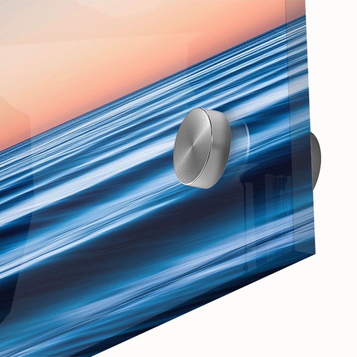 Tranquil Ocean Flow – Dynamic Abstract Seascape Motion Wall Art