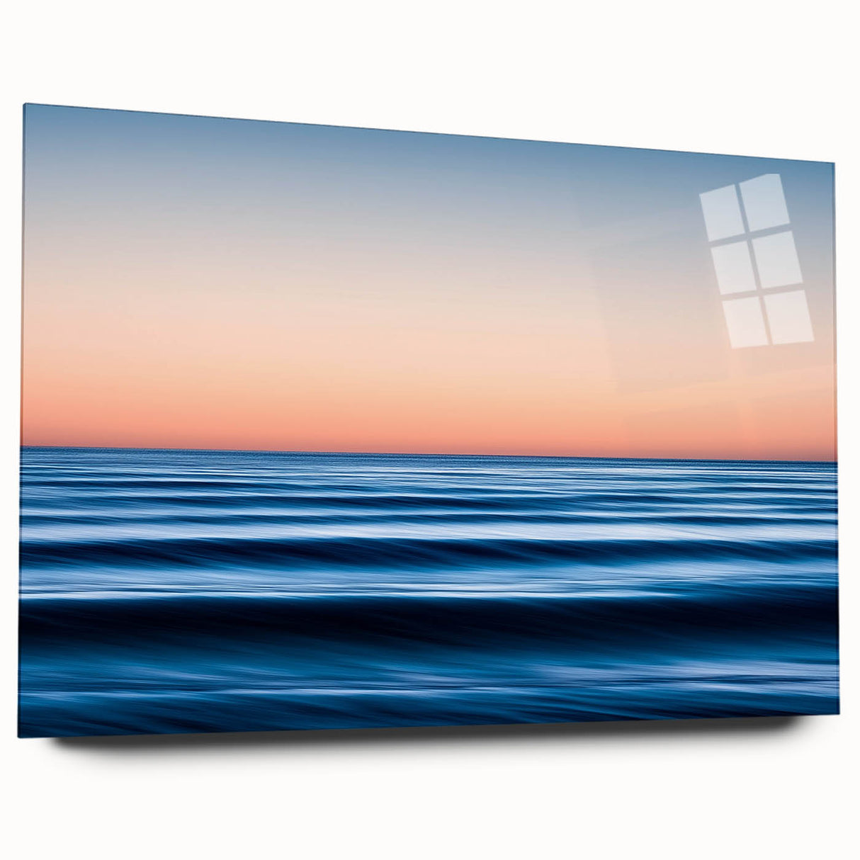 Tranquil Ocean Flow – Dynamic Abstract Seascape Motion Wall Art