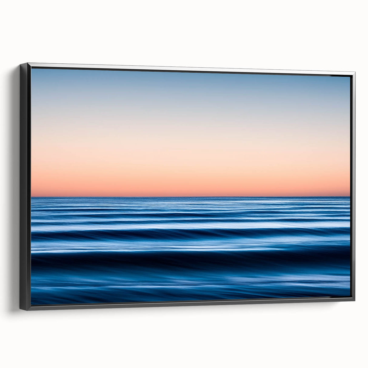 Tranquil Ocean Flow – Dynamic Abstract Seascape Motion Wall Art