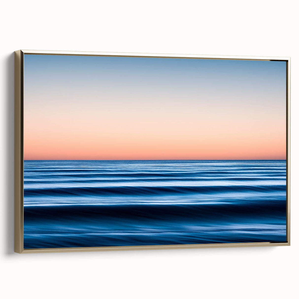 Tranquil Ocean Flow – Dynamic Abstract Seascape Motion Wall Art