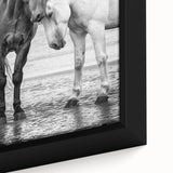 Framed canvas artwork showcasing a vibrant design of 50 colorful animals in intricate detail, perfect for enhancing home decor and adding a playful touch to any room.