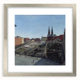 Urban Art Deco Wall Art – 1920s Cityscape with Vintage Charm