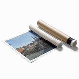 Urban Art Deco Wall Art – 1920s Cityscape with Vintage Charm