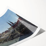 Urban Art Deco Wall Art – 1920s Cityscape with Vintage Charm