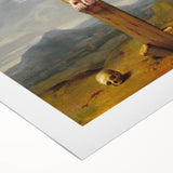 Baroque Wall Art – Classic Antique Art Print for Elegant Home Décor