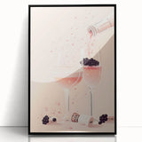 Large abstract wall art in black and white, acrylic print in mid-century modernist style, ideal for modern art wall decor.