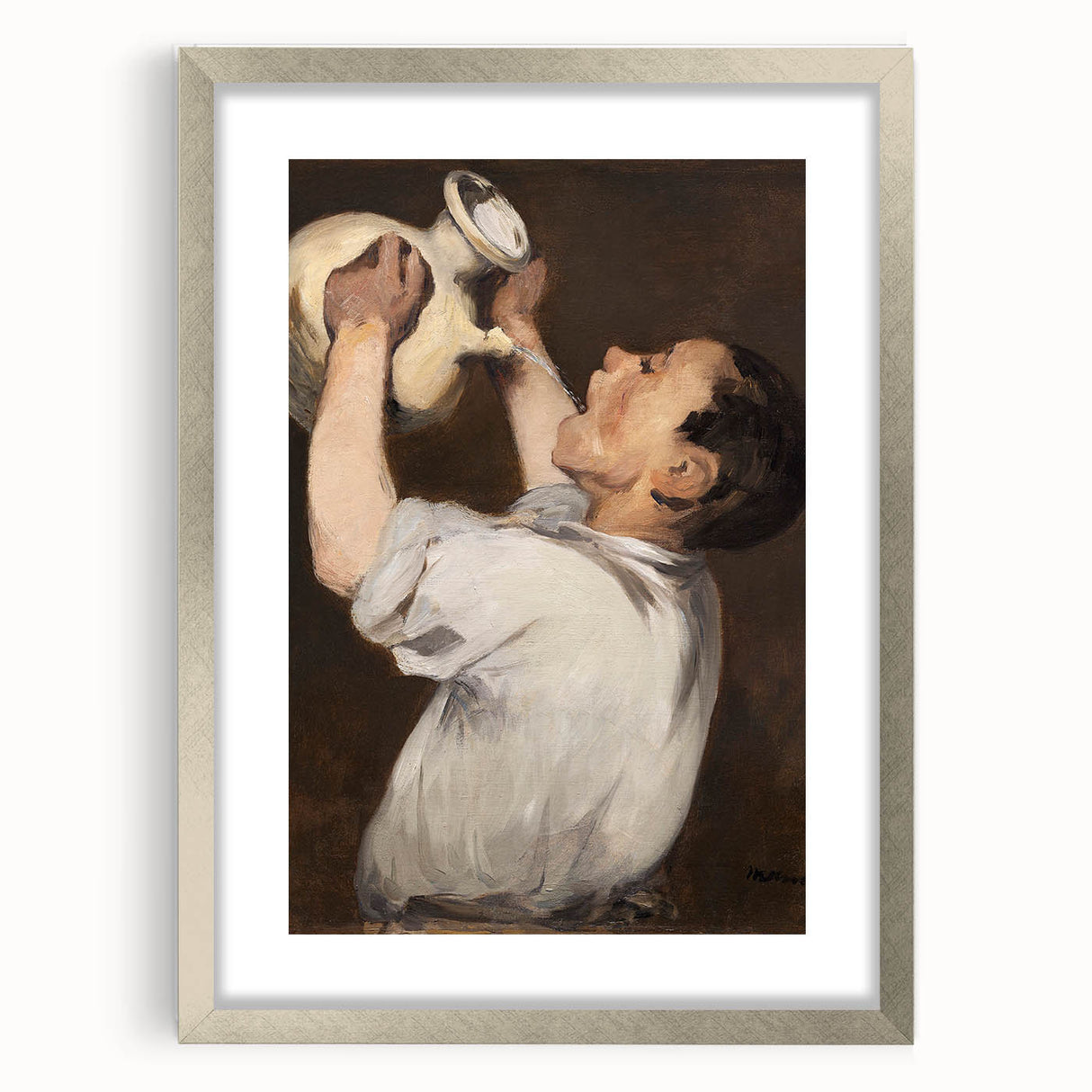 Édouard Manet's Boy with Pitcher - Classic Impressionist Portrait Art