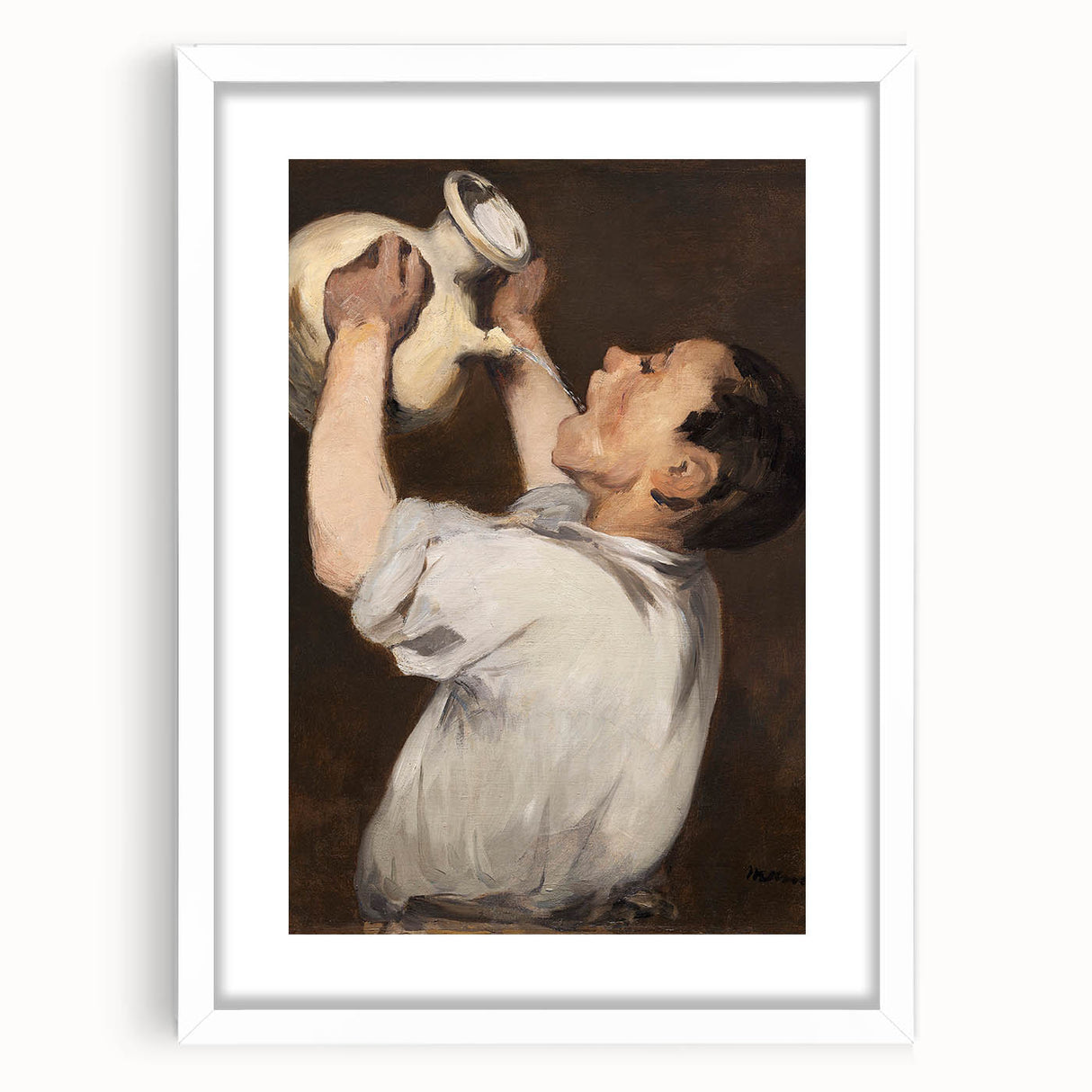 Édouard Manet's Boy with Pitcher - Classic Impressionist Portrait Art