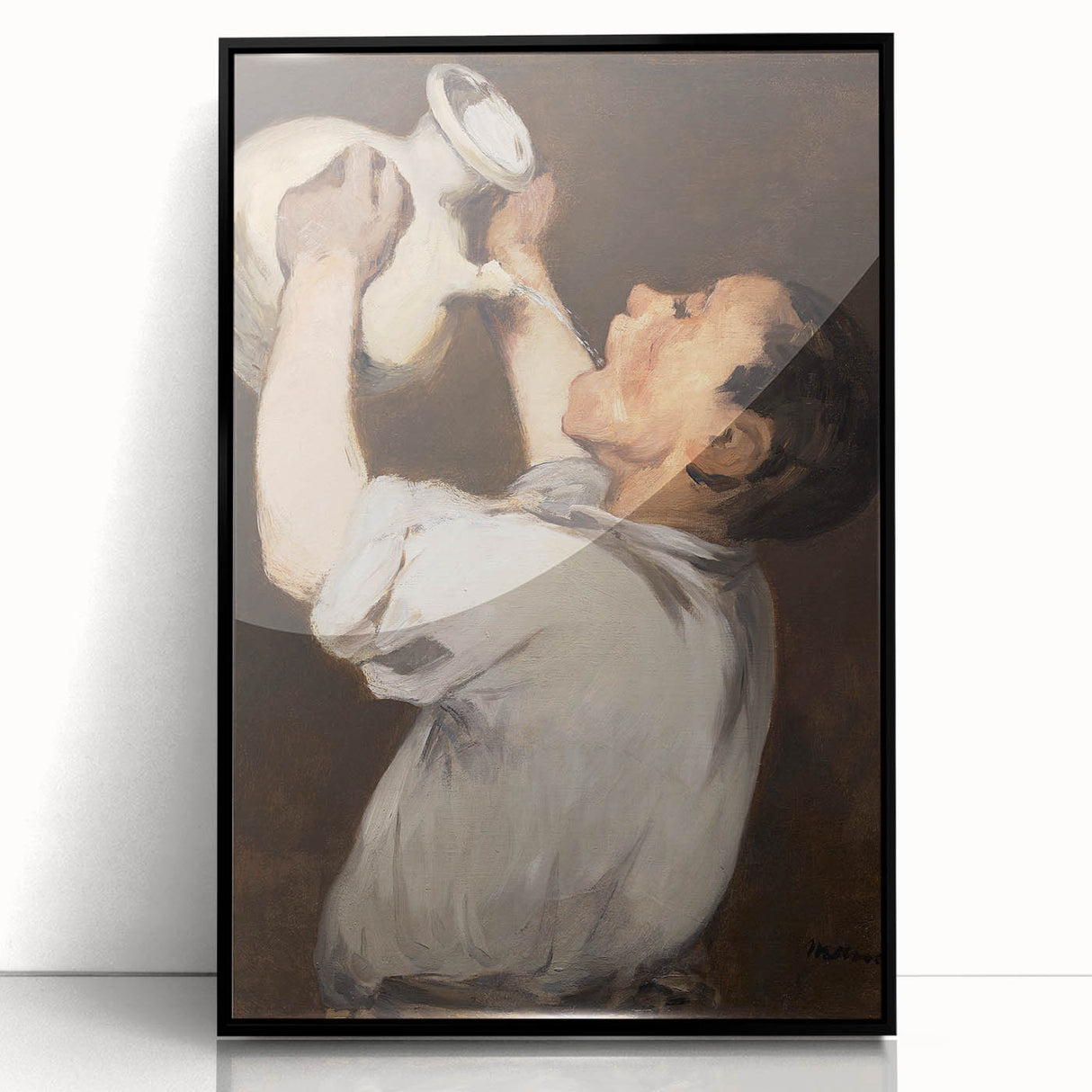 Édouard Manet's Boy with Pitcher - Classic Impressionist Portrait Art