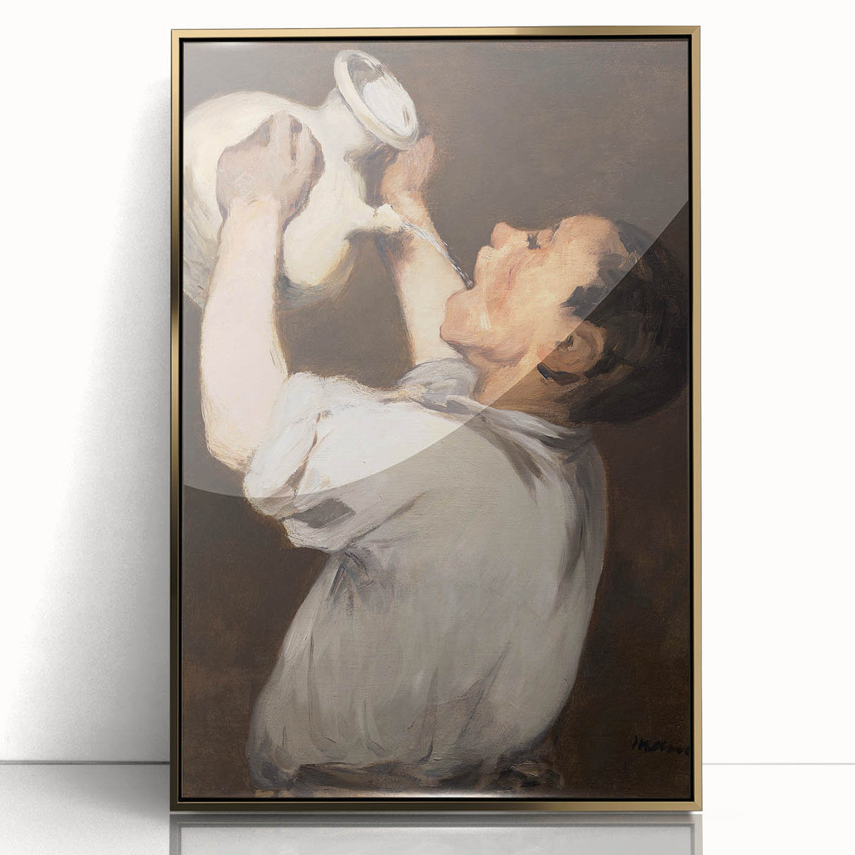 Édouard Manet's Boy with Pitcher - Classic Impressionist Portrait Art