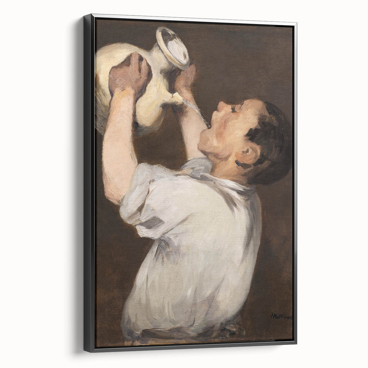 Édouard Manet's Boy with Pitcher - Classic Impressionist Portrait Art