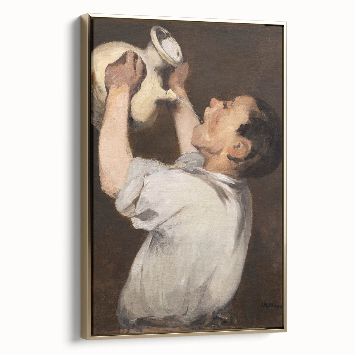 Édouard Manet's Boy with Pitcher - Classic Impressionist Portrait Art